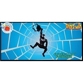Mcdonald's Happy Meal the Spectacular Spider-man Animated Series Black Spider-man Swinging Toy #3 2009
