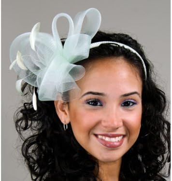 Fascinators Cocktail Hat - 5604h (Mint/Mint)