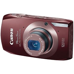 Canon PowerShot ELPH 500 HS 12.1 MP CMOS Digital Camera with Full HD Video and Ultra Wide Angle Lens ($179.95)
