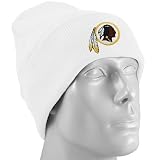 Reebok Washington Redskins White Basic Logo Cuffed Beanie