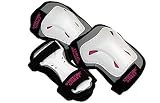 Junior Triple Pad Set - Large (White/Pink)