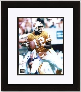 Doug Williams Autographed/Hand Signed Tampa Bay Bucs 8x10 Photo - Custom Framed