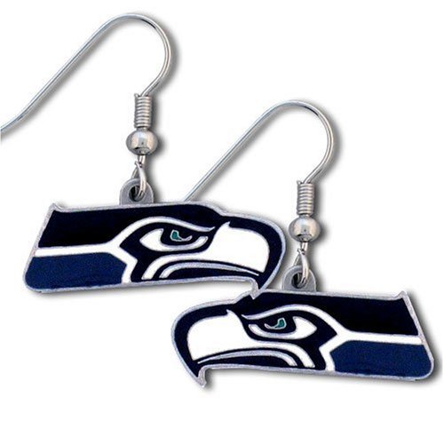 NFL Seattle Seahawks Dangle Earrings