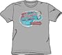 Andy Griffith Show Mayberry FLOYD'S BARBER SHOP Adult Gray T-shirt, Large
