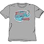 Andy Griffith Show Mayberry FLOYD'S BARBER SHOP Adult Gray T-shirt