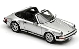 Neo Scale Models 1985 Porsche 911 Carrera Targa Federal Silver 43245