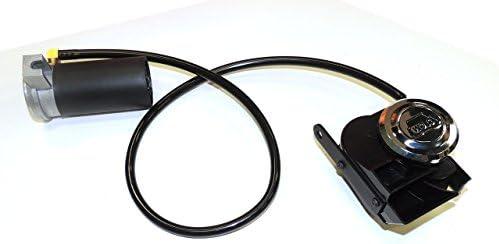 Screaming Banshee Air Horn Split System ~ Dual Volume ~ 130 decibel Twin Horn for Motorcycles Cars Scooters ATVs SUVs ~ Also Pulses Headlight High Beam