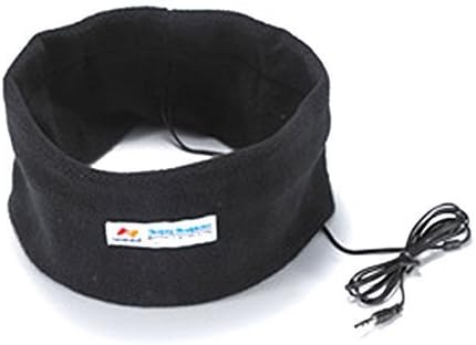 Musicell Classic Sleep Headphones Sleeping Earphones Sleep Earbuds Bed Earphones Headband Earpods Helping Sleeping Headset Musicell-140709 (Black)