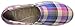 Dansko Women's Belle Blue Madras Canvas Fashion Sneaker