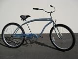 26' Man Deluxe Thick Frame Beach Cruiser - Metallic Blue/Yellow