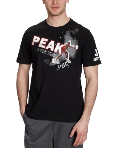PEAK Sport Europe Herren T Shirt Serie Battier, black, EUR XL, F612245 Preisvergleich