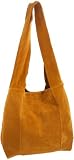 Bodhi 9280210 Suede Satchel,Squash,one size