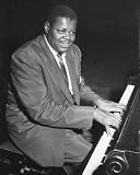 OSCAR PETERSON 16X20 B&W PHOTO