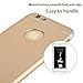 iPhone 6 Case,iPhone 6S Case, I3C Ultra Thin Hybrid 3 in 1 Shield Series Shockproof Slim Impact Premium Gold Case Cover for Apple iPhone 6 Case,iPhone 6S Cases