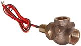 Gems Sensors FS-400 Series Bronze Flow Switch, Elbow, Shuttle Type, 0.75 gpm Flow Setting, 3/4