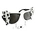 Sunstaches Dalmatian Bone Furry Shades | Costume Accessory | One Size Fits Most
