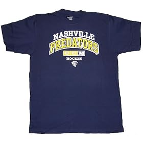 Nashville Predators CCM Navy Blue Practice Tee