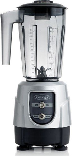 Omega BL330S 1-HP Blender, 48-Ounce Tritan Copolyester Container, Silver