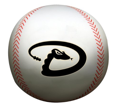 MLB Arizona Diamondbacks 12-Inch Spandex Baseball Shaped Whoochie Pillow