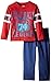 Gerber Graduates Boys' Baby and Screen Print Long-Sleeve Top and Pant Set, Football, 24 Months