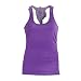 Tanktop / Trägertop mit Spitze in leuchtendem violett