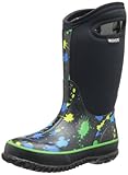Bogs Classic High Paint Splat Waterproof Boot (Toddler/Little Kid/Big Kid),Blue,10 M US Toddler