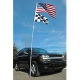 Flagpole to Go Ultimate Tailgaters Package Includes One 14'4' Flagpole To Go And One Tailgater's Tire Mount