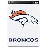 Denver Broncos Official Logo 11x17 Ultra Decal Window Cling