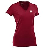 NCAA Women's Alabama Crimson Tide Dream V-Neck Tee (Cardinal, Small)
