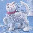 Whimsiclay Snowflake Ornament