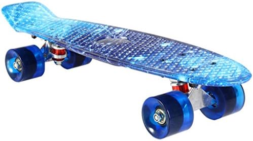 PG Boy Girl Retro Skateboard Longboard Starry Sky Skate Board 100kg Load