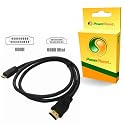 PowerPlanet Pro Range: 1 metre Full HD 1080p replacement for Canon HTC-100 HDMI to Mini HDMI Cable. Fits CANON EOS 5D Mark 2, 7D, 60D, 550D