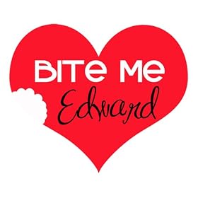 Bite Me Edward Heart Temporary Tattoos – 6 Tats per Pack