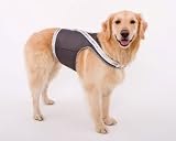 MEDIUM - GRAY - Doggles Reflective Mesh Walking Harness