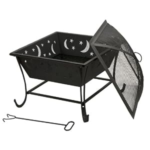 DeckMate Luna Wood Burning Outdoor Firebowl