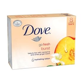 Dove go fresh Burst Beauty Bar, 4.25 Ounce Bars, 8 Count