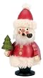 German Smoker - Santa Claus and Christmas Tree