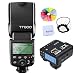 Godox TT600 HSS 1/8000S 2.4G Wireless GN60 Flash Speedlite Built in Godox X System Receiver with X2T-C Trigger Transmitter Compatible Canon Camera