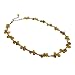 Glass and Metal Beads Amber Necklace "From the Hope Chest" -Fair Trade Gifts