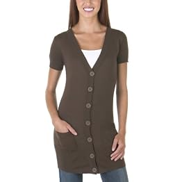 Juniors' Xhilaration® Boyfriend Cardigan - Brown Suede Juniors' Xhilaration® Boyfriend Cardigan - Brown Suede