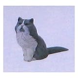 フルタ&海洋堂 チョコエッグ ペット動物コレクション 第2弾 046:ペルシャ(ブルー&ホワイト) 犬猫食玩フィギュア