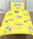 Spongebob 'Expressions' design Duvet Cover Set - Single - New