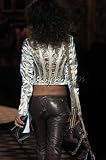 Roberto Cavalli - $5425 New ROBERTO CAVALLI Runway Blue Baroque Jacket L