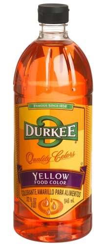 Durkee Yellow Food Color, 16-Ounce Containers (Pack of 2) by Durkee