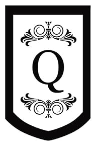 Monogram Regalia Garden Size Flag - Q