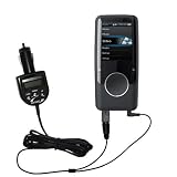 2nd Generation Audio FM Transmitter plus integrated Car Charger for the Coby MP707 Video MP3 Player with Gomadic TipExchange Technology