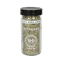 Morton & Bassett Organic Rosemary, .8-Ounce Jars (Pack of 3)