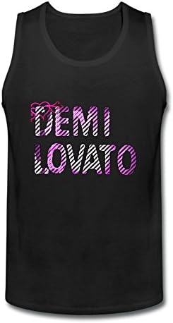 MooKuy Men's Demi Lovato Logo Tank Top