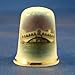 Porcelain China Collectable Thimble - Rialto Bridge Venice with Free Gift Box