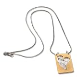 Heart Message Necklace